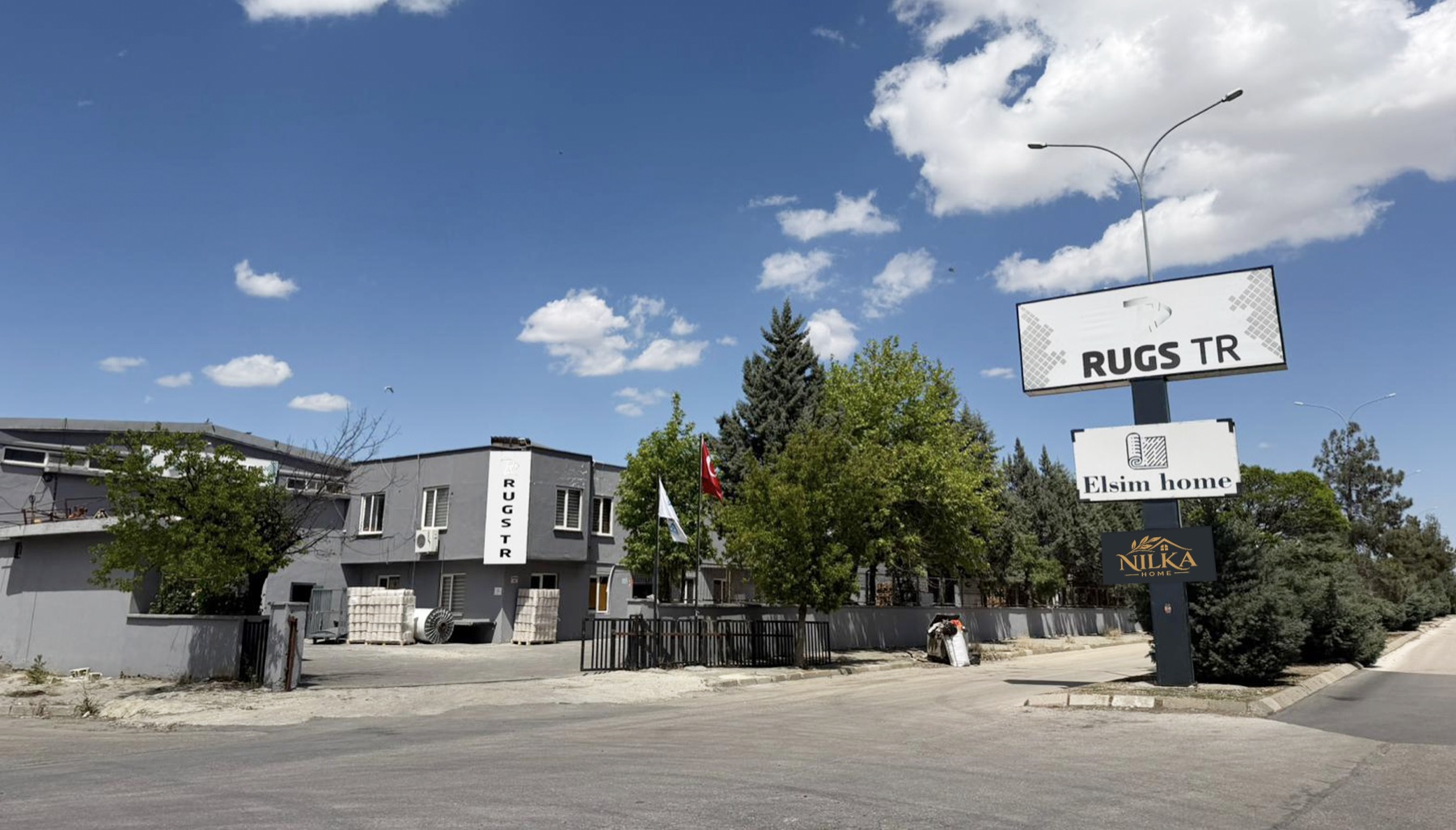 Nilka Home fabrika ve üretim tesisi